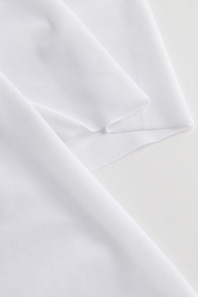 White Rawedge Micromesh Top, , large image number 4