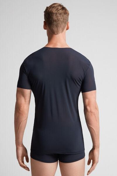Blue Rawedge Micromesh Top, , large image number 3