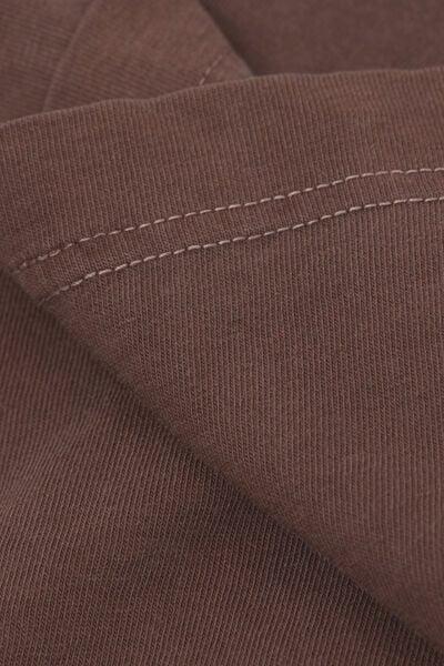 Burgundy Washed Effect T-Shirt, , large image number 4