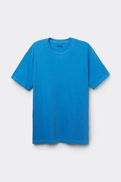 Blue Round Neck T-Shirt, , large image number 2