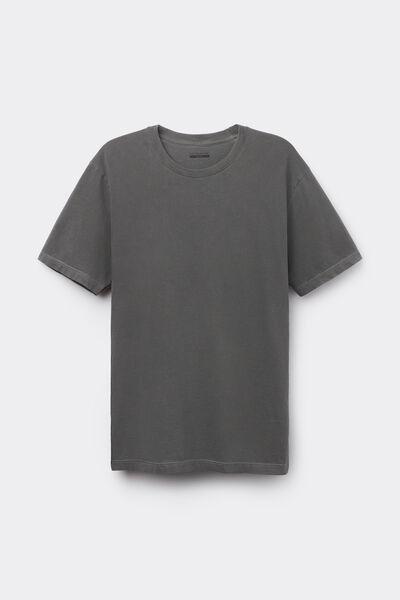 Black Washed Effect T-Shirt, B601_795J, large image number 2