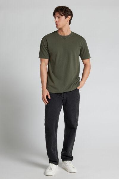 Greentruck Delave Washed Effect Pique T-Shirt, B601_095K, medium