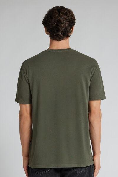 Greentruck Delave Washed Effect Pique T-Shirt, B601_095K, large image number 3