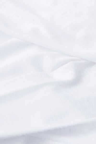 Intimissimi UOMO - White Slub Cotton T-Shirt