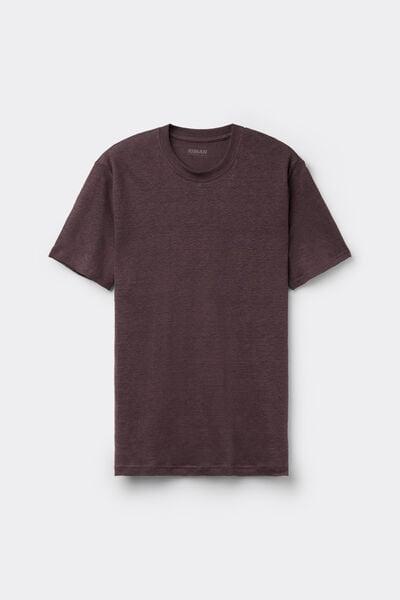 Violet Linen T-Shirt, , large image number 2