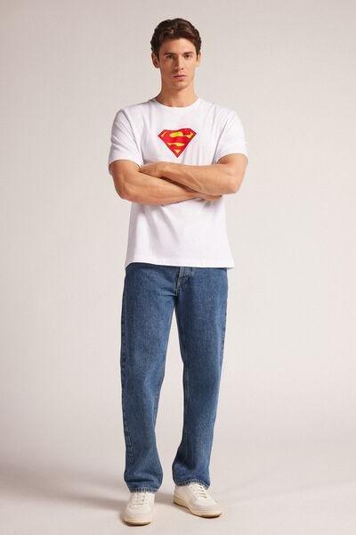 White Comics Printed T-Shirt, , large image number 1