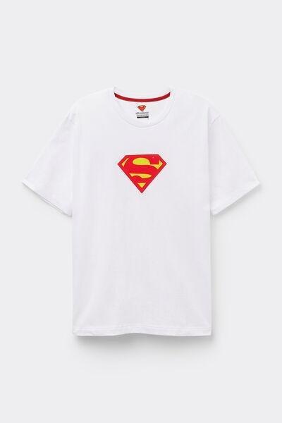 White Comics Printed T-Shirt, , large image number 2