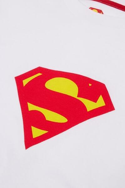 White Comics Printed T-Shirt, , large image number 4