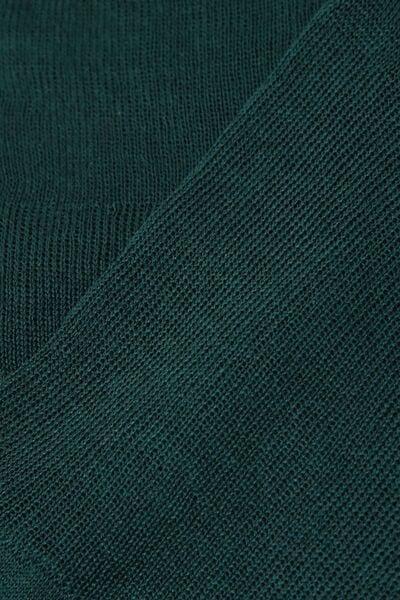 Green - 132J - Verde Scuro Long Sateen Cotton Lisle Socks, , large image number 1