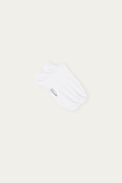 Uomo - White Superior Cotton Socks