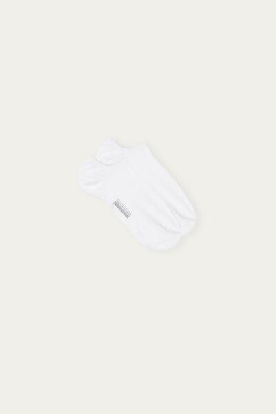 White Superior Cotton Socks, , large image number 0