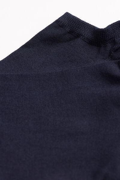 Blue Superior Cotton Socks, , large image number 1