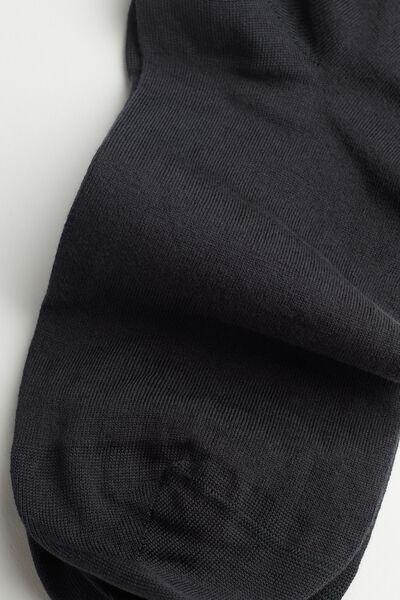 Grey Extra-Short Superior Cotton Socks, , large image number 2