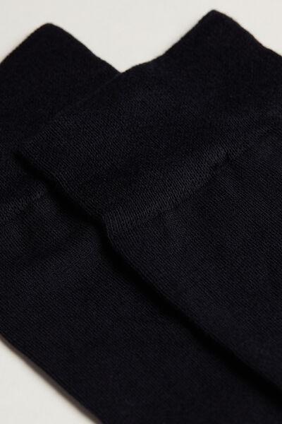 Blue Short Superior Cotton Socks, , large image number 2