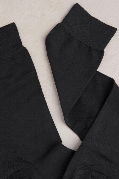 Grey Short Superior Cotton Socks, , medium
