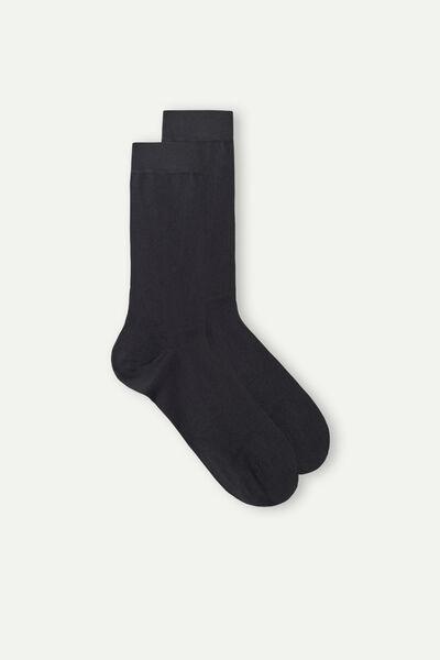 Grey Short Superior Cotton Socks, , large image number 1