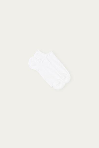 White Terry Cotton Socks, , medium