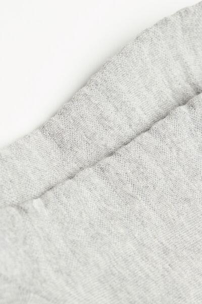 Grey Terry Cotton Socks, , large image number 2