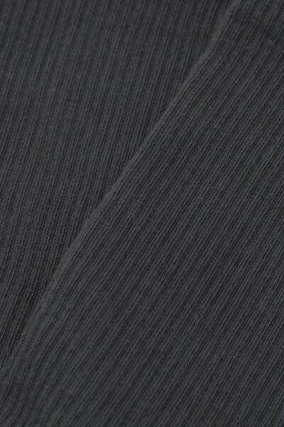 Grey Short Terry Cotton Socks, B601_4712, large image number 2