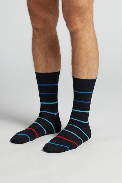 Multicolour Short Printed Socks, B601_829J, large image number 0