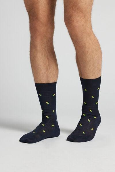 Multicolour Short Printed Socks, B601_833J, large image number 0