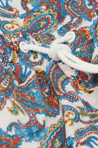 Multicolour Paisley Swim Shorts, B601_925J, large image number 4