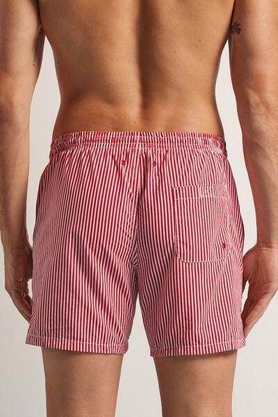 Red Striped Swim Trunks, , large image number 3