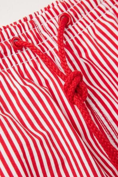 Red Striped Swim Trunks, , large image number 4