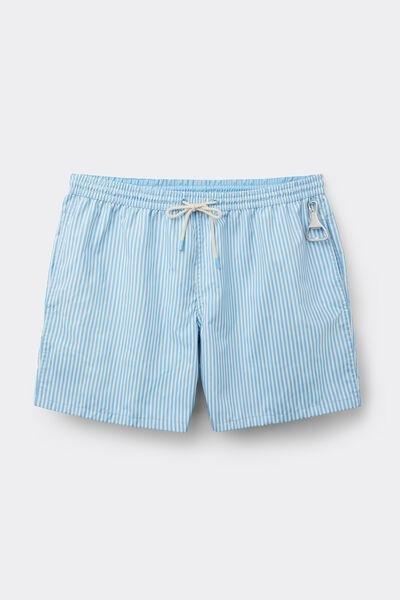 White/Blue Reversible Striped Swim Trunks, B601_214K, large image number 2
