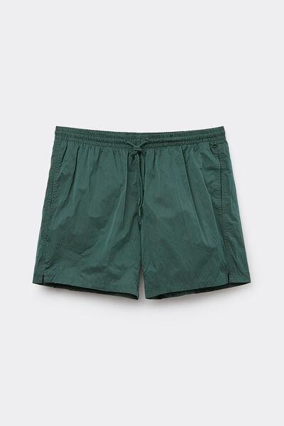 Green Solid-Colour Swim Shorts, , large image number 2