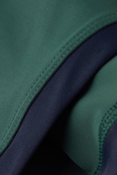 Green Close-Fitting Swim Shorts, B601_4369, large image number 4