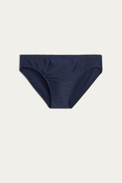 Navy Plain Swim Briefs, , large image number 2