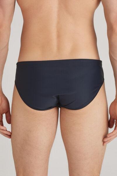 Navy Plain Swim Briefs, , large image number 3