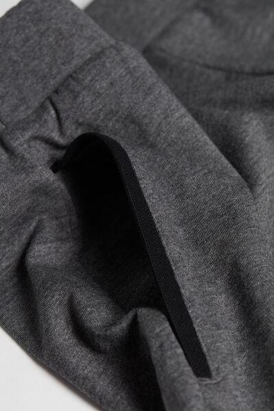 Grey Short Superior Cotton Pyjamas, , large image number 4