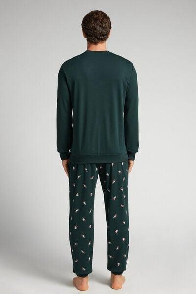 Green Disney Grumpy Print Cotton Pyjama Set, B601_132J, large image number 3