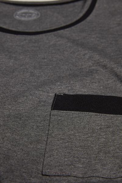 Grey Long Superior Cotton Pyjamas, , large image number 4