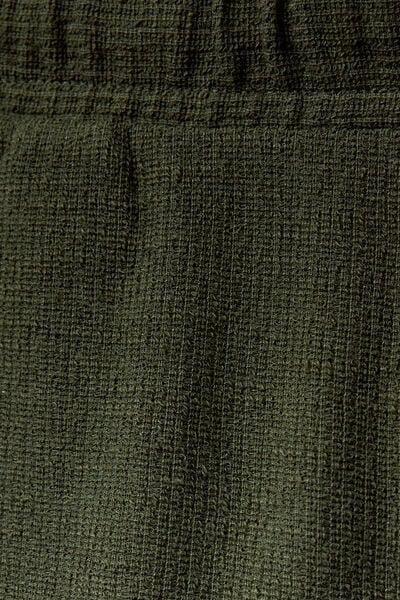 Green Fleece Shorts, , large image number 4