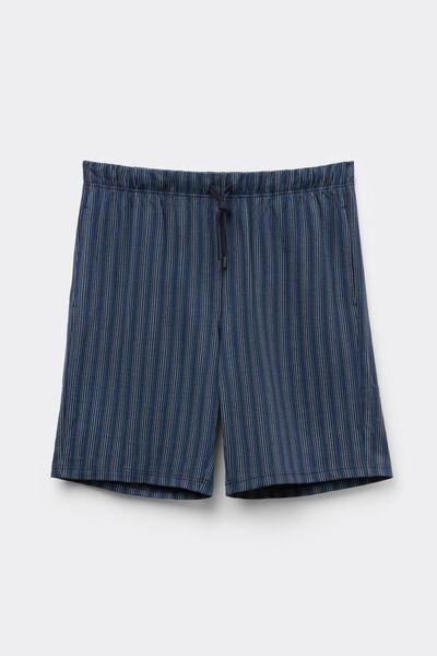 Blue Striped Shorts, B601_963I, large image number 2