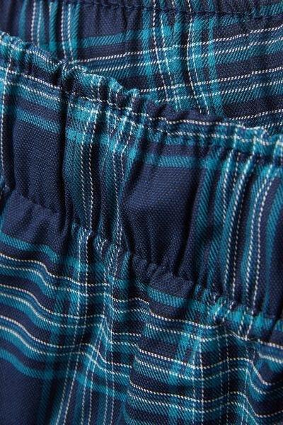 Blue Checked Shorts, B601_965J, large image number 4