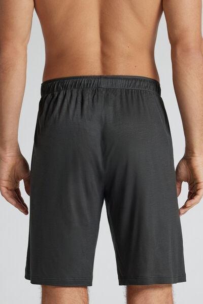 Grey Premium Soft Technology Shorts, B601_4712, large image number 3