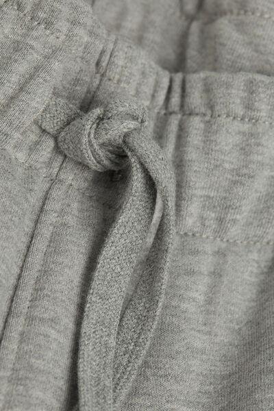 Grey Long Light Fleece Trousers, , large image number 4