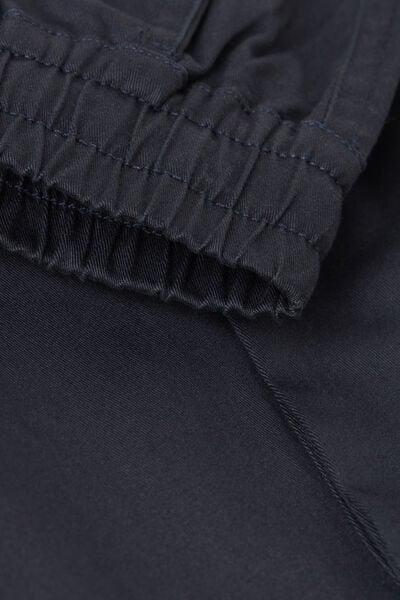 Blue Cargo Casual Pants, B601_7520, large image number 4