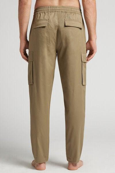 Khaki Cargo Pants, , large image number 3