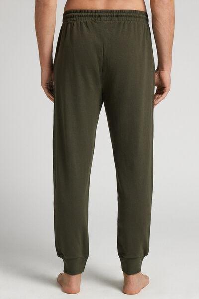 Green Fleece Trousers, , large image number 3