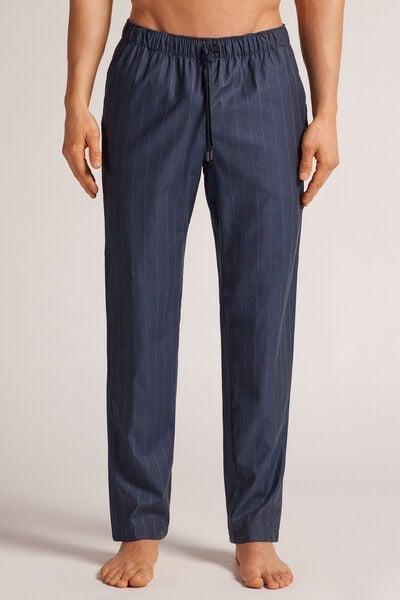 Navy Full-Length Pants, , large image number 0