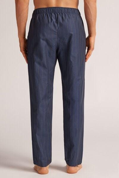 Navy Full-Length Pants, , large image number 3