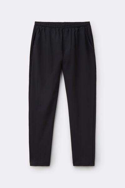 Black High-Performance Non-Iron Pants, Black, large image number 2