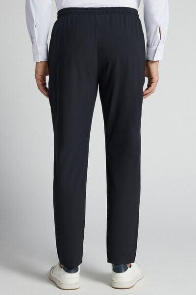 Black High-Performance Non-Iron Pants, Black, large image number 3