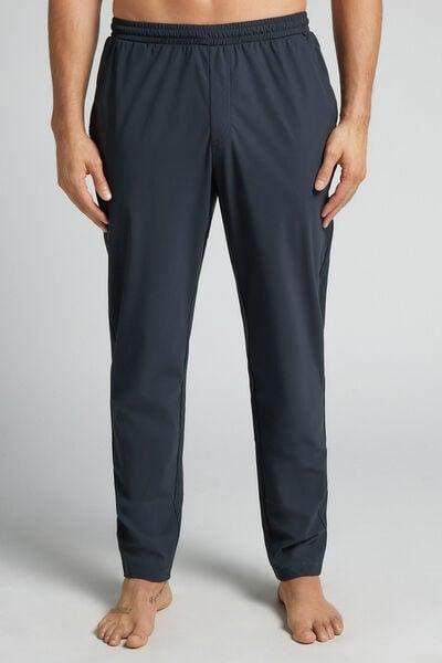 Blue Non-Iron Trousers, B601_884J, large image number 0