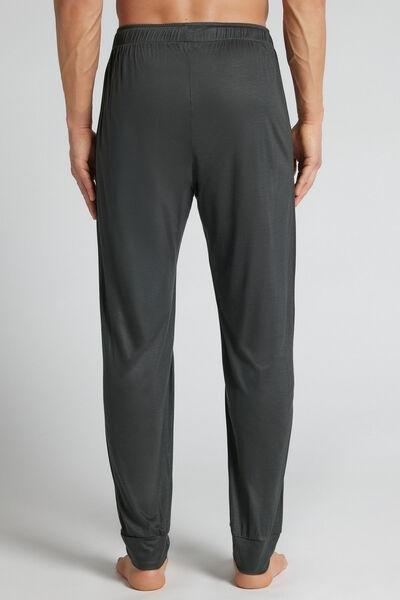 Grey Premium Soft Technology Pants, B601_4712, large image number 3